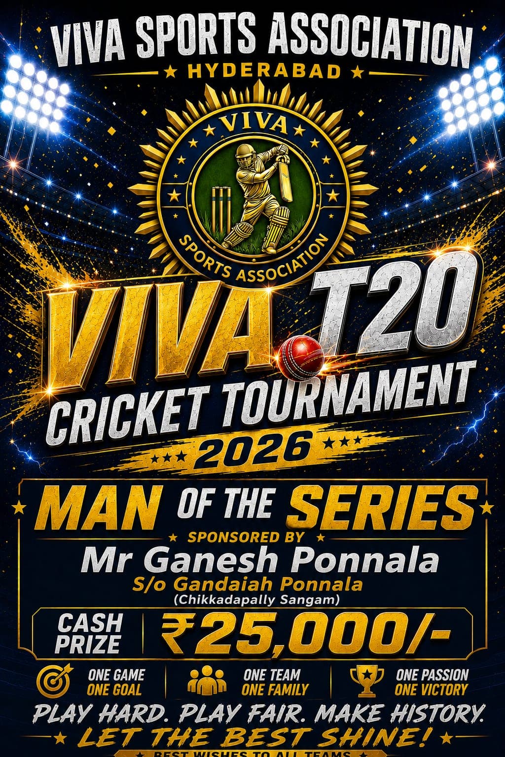 Man of the Series Sponsor
